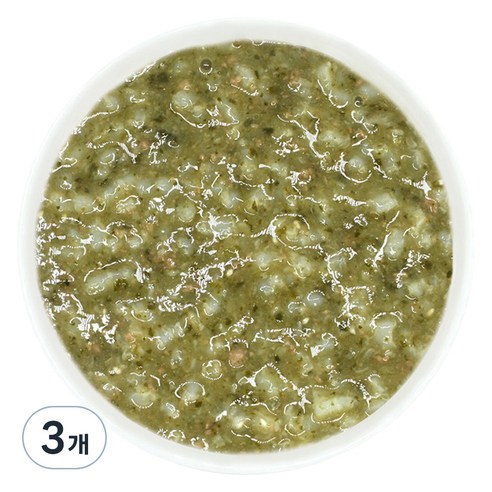 짱죽 유아용 실온 이유식 한우랑아욱죽 중기 죽2 9개월부터, 160g, 3개, 혼합맛(한우/아욱)
