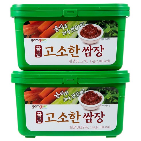 곰곰 고소한 쌈장, 1kg, 2개