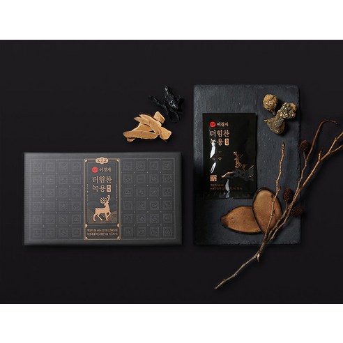 래오이경제 더힘찬 녹용 블랙 건강즙, 1.98L, 3개