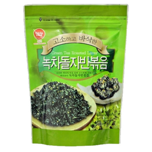 바다모아 녹차 돌자반볶음, 60g, 1개