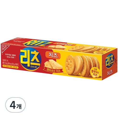 리츠 샌드위치 크래커, 96g, 4개