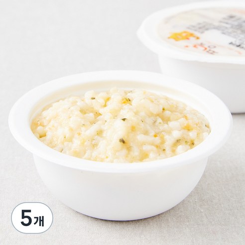 짱죽 중기 9개월부터 이유식 연어브로콜리죽, 200g, 5개, 혼합맛(연어/브로콜리)