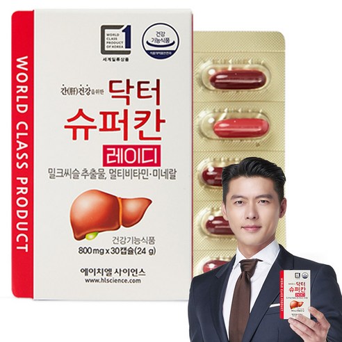 에이치엘사이언스 닥터슈퍼칸 레이디, 30정, 1개