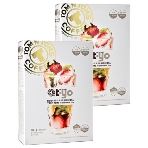 탐앤탐스 요거트 파우더 플러스, 800g, 1개입, 2개