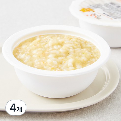 짱죽 중기 9개월부터 이유식 한우스윗펌킨죽, 혼합맛(한우/스윗펌킨), 200g, 4개