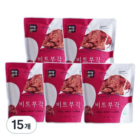 티각태각 비트부각, 30g, 15개