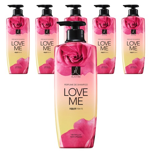 엘라스틴 러브 미 퍼퓸 컨디셔너 러블리 프루티 향, 600ml, 6개