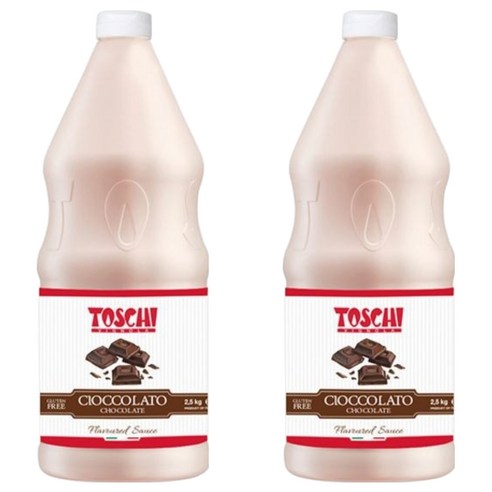 토스키 초콜릿맛 소스, 2.5kg, 2개