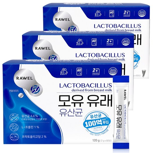 로엘 프롤린 모유 유래 유산균, 2g, 180개