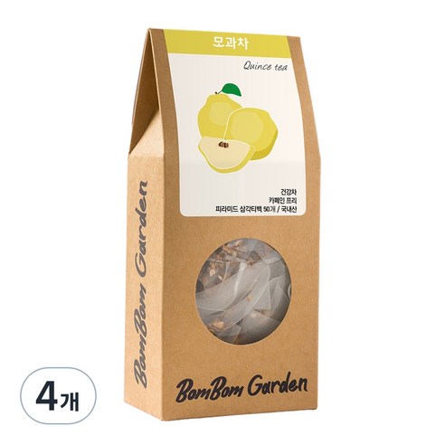 봄봄가든 모과차, 2g, 50개입, 4개
