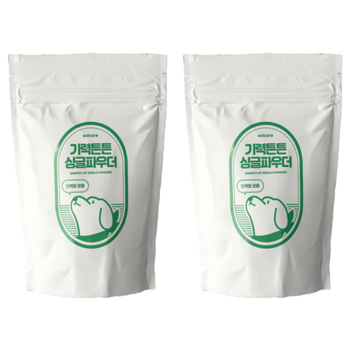 anicare 반려동물 싱글파우더 영양제, 활력, 50g, 2개
