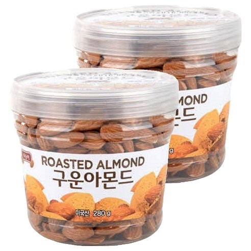 토농이 구운 아몬드, 280g, 2개