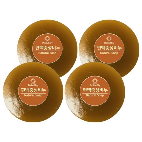 프로버블리 편백 중성비누, 110g, 4개