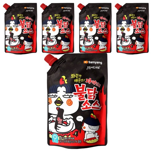 삼양 불닭소스, 2kg, 5개
