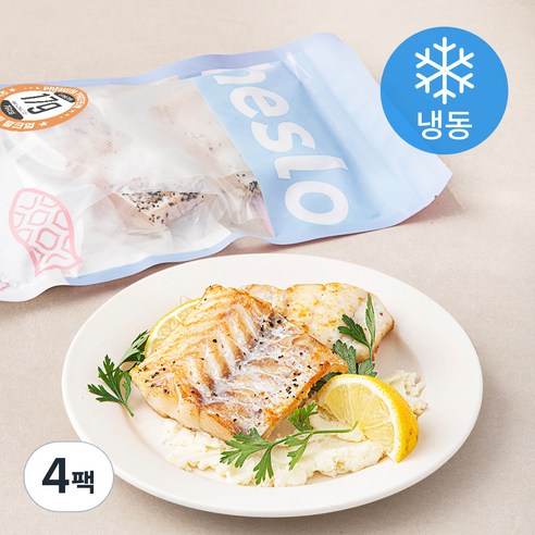 해슬로 벌크업 블랙페퍼 홍메기살 (냉동), 200g, 4팩