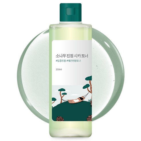 라운드랩 소나무 진정 시카 토너, 250ml, 1개