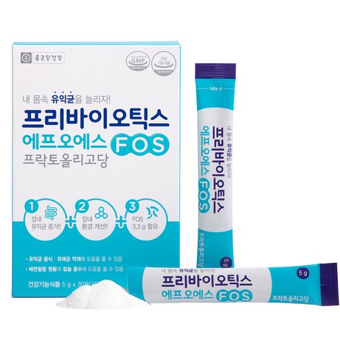 종근당건강 프리바이오틱스 에프오에스, 150g, 3개