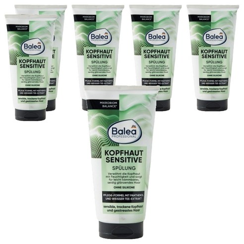발레아 프로페셔널 두피케어 스칼프 센서티브 컨디셔너, 200ml, 6개