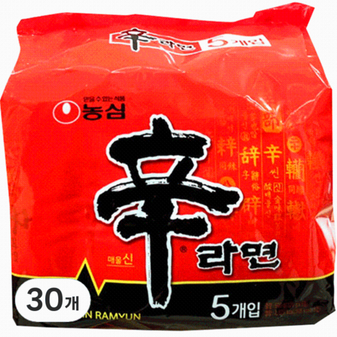 농심 신라면, 30개