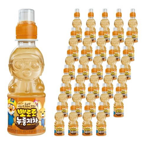 팔도 뽀로로 누룽지차, 220ml, 48개