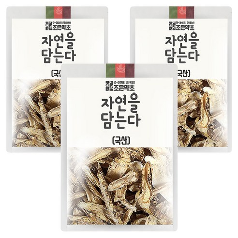 조은약초 프리미엄 잘게자른 도라지, 150g, 1개입, 3개