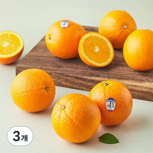 썬키스트 네이블 오렌지, 1.3kg, 3개
