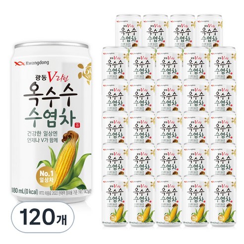 V라인얼굴 광동옥수수수염차, 180ml, 120개