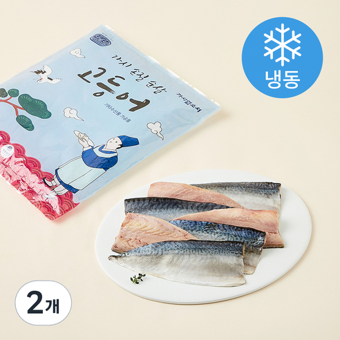 다바다 국내산 가시없소서 가시 손질 순살 고등어 (냉동), 800g, 2개