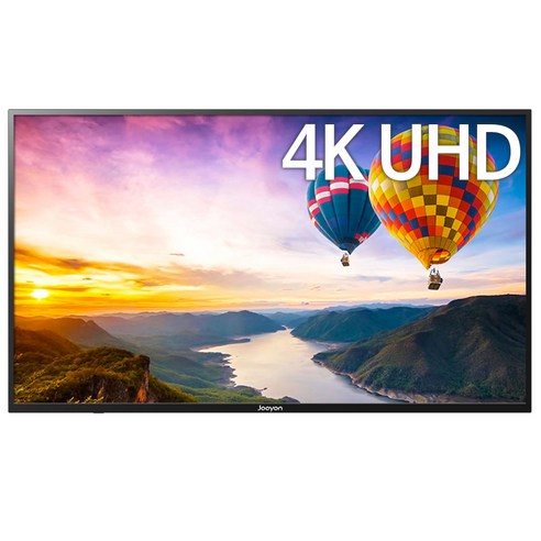 티비  주연테크 4K UHD LED TV, 139cm(55인치), J55UHD-D3, 벽걸이형, 방문설치