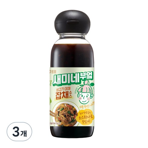 [잡채소스] 내돈내산 후기, 홈요리의 맛을 한층 더 업그레이드하는 샘표 새미네부엌 쇠고기 야채 잡채소스 | 비밀 상품 대방출