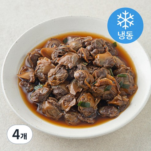 믿음게장 간장꼬막장 (냉동), 300g, 4개