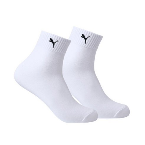 편안함과 지지력을 겸비한 다용성 푸마 파일 이중쿠션 양말