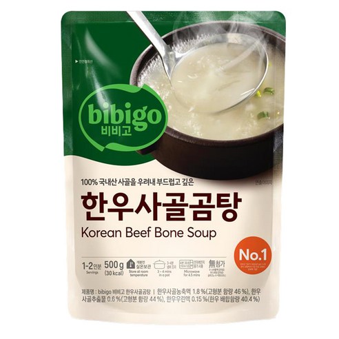 비비고 한우사골곰탕, 500g, 1개