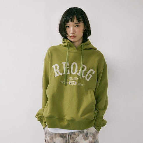 리올그 NUE REORG NEUVA LEAF 기모 HOOD
