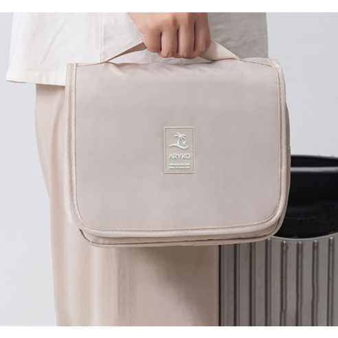 여행의 품격을 높이는 마법, 아리코 여행용 벽걸이 세면도구 정리 파우치