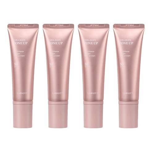 라비오뜨 스킨 인핸서 콜라겐 톤 업 크림 SPF50+PA+++, 4개