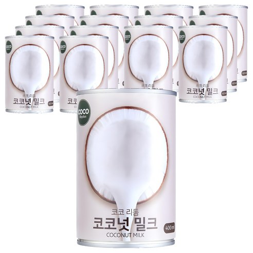 코코리듬 코코넛 밀크, 15개, 400ml