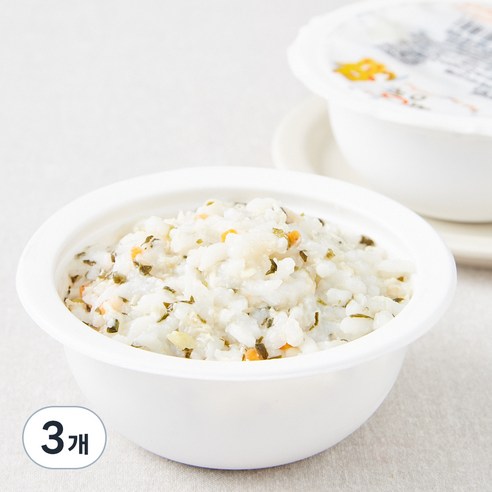 짱죽 후기 11개월부터 이유식 전복치킨진밥, 200g, 3개, 혼합맛(전복/치킨)