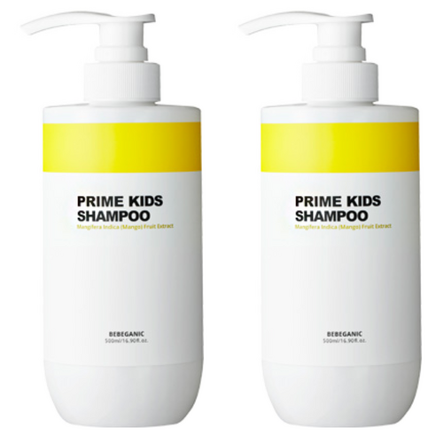 베베가닉 프라임 키즈 샴푸 망고향, 500ml, 2개