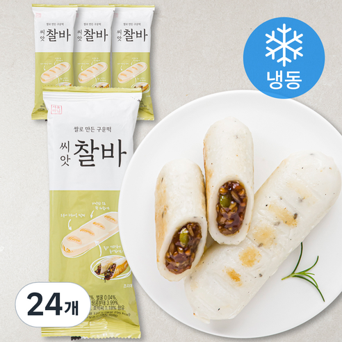 서울마님 씨앗 찰바 (냉동), 120g, 24개