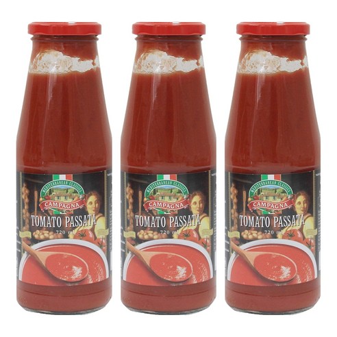 깜빠냐 파스타소스, 3개, 720ml
