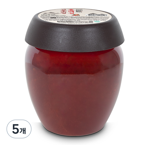 더해담 홍매실 고추장, 1kg, 5개