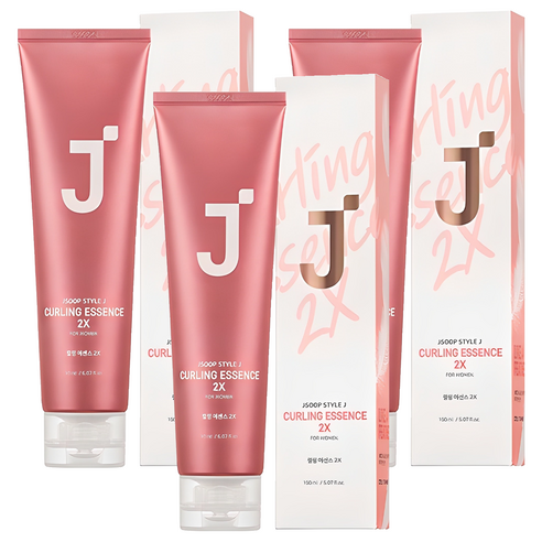 제이숲 스타일제이 포우먼 컬링 2X 헤어 에센스, 150ml, 3개
