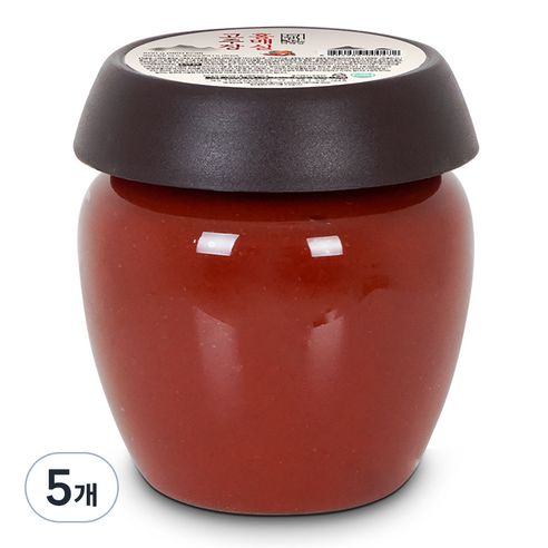 더해담 홍매실 고추장, 500g, 5개