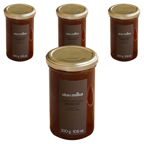 알랭밀리아 살구잼, 300g, 4개