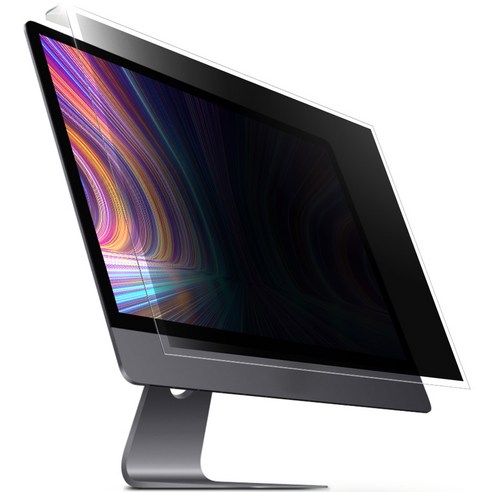 아이세이퍼 거치식 모니터 보안필름 화면보호기 ISF24 560x360''mm, 블랙그레이, 1개