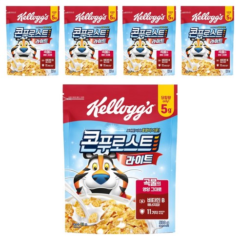콘푸로스트 라이트 시리얼, 530g, 5개