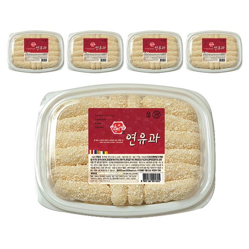 담미정 한과 연유과, 170g, 5개