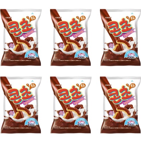 크라운 콘초, 66g, 6개
