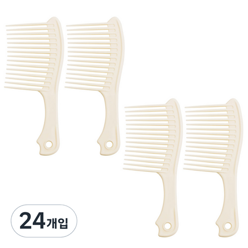 세븐스타 도끼빗 중형, 아이보리, 24개